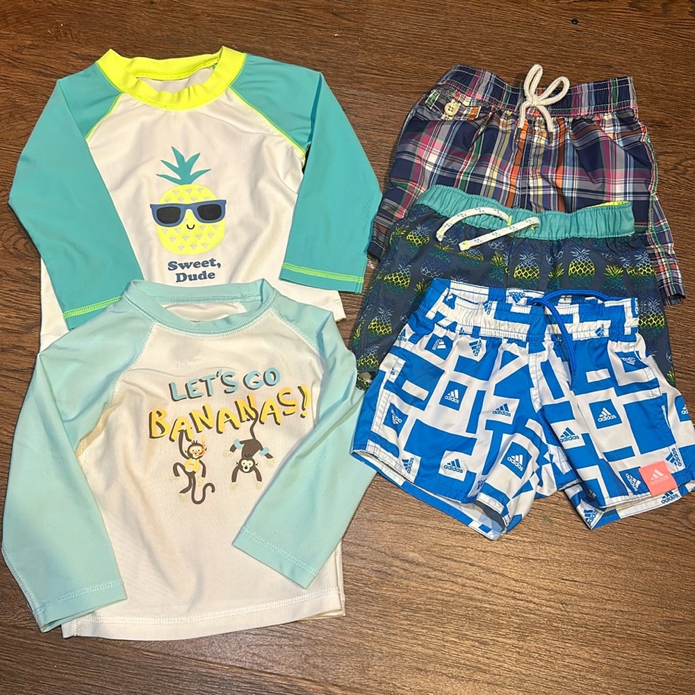 Boys summer 18-24m swim bundle
